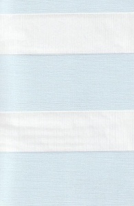 Открытые рулонные шторы день-ночь Сицилия, серо-голубой 52 купить в Голицыне с доставкой